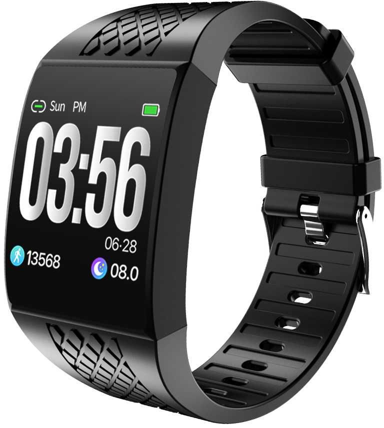 Отзывы на Фитнес-трекер DENN Fit 3, 1.3", черный / черный [dft-03b] в ...