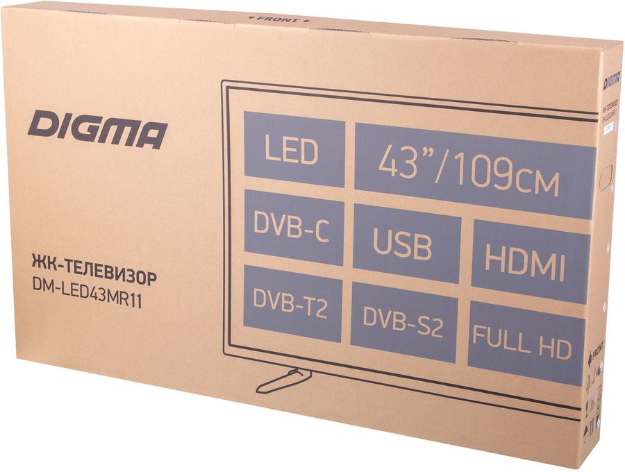 Телевизор digma dm led43uq31 43 ultra hd 4k обзор