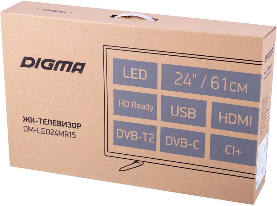 Телевизор digma dm led24mq15 24 hd ready где собирают