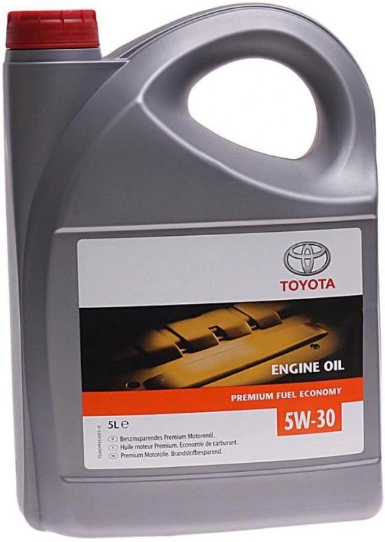 Характеристики  масло Toyota Engine oil DPF, 5W-30, 5л .