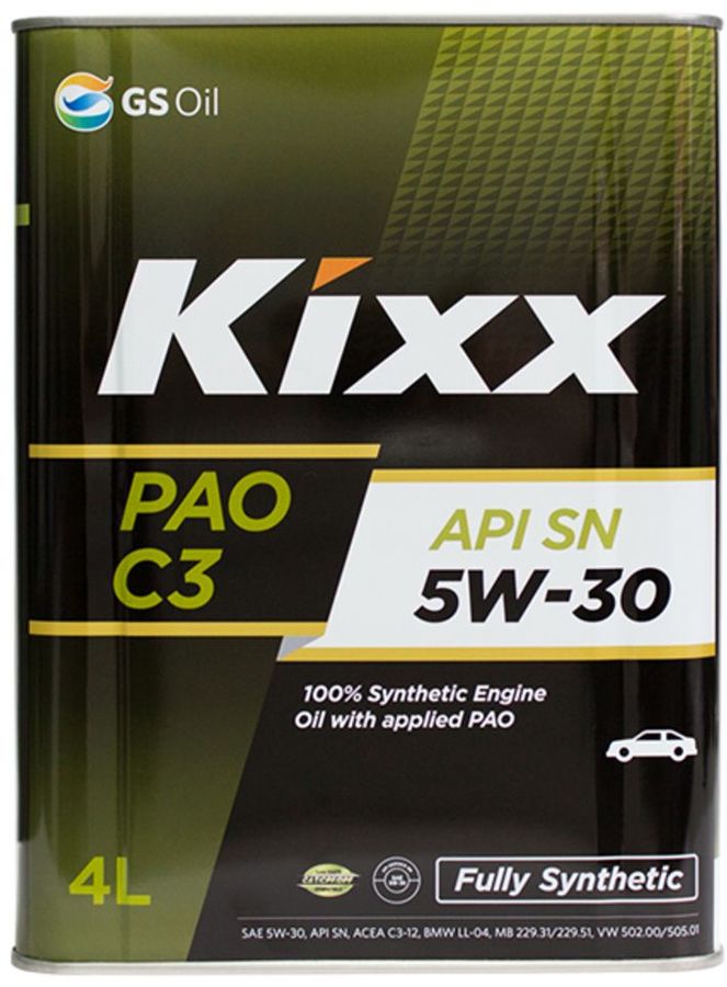 Моторное масло KIXX PAO, 5W-30, 4л, синтетическое - купить в Ситилинк ...