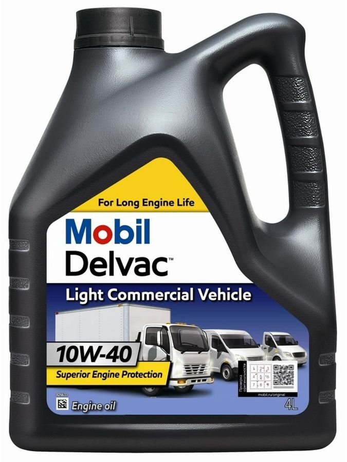 Характеристики Моторное масло MOBIL Delvac Commercial Vehicle, 10W-30 ...