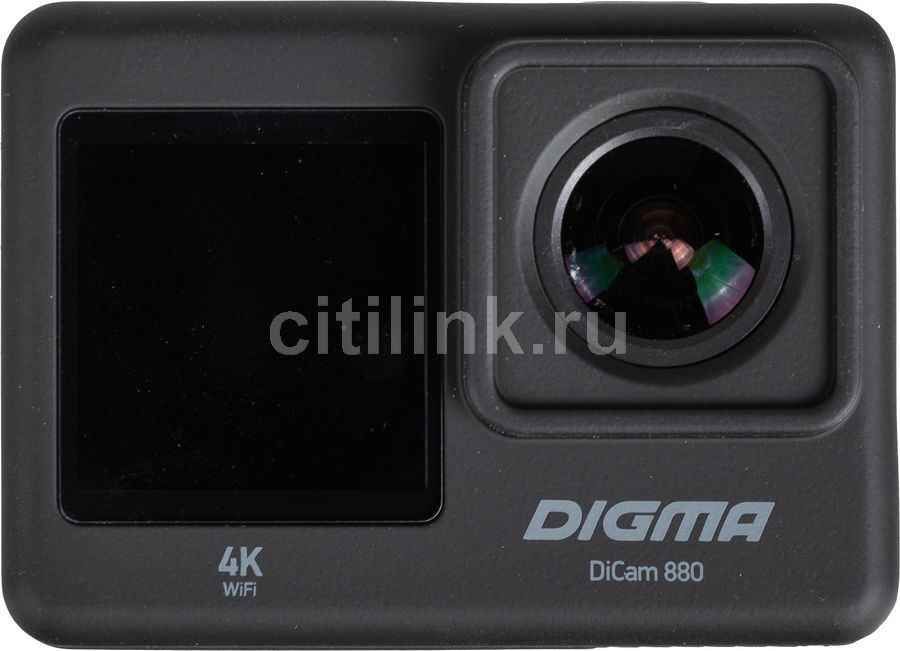 Экшн камера digma dicam 82c 4k обзор