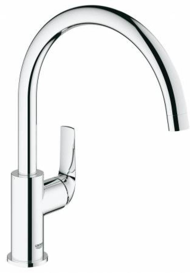 Смеситель для кухни мойки grohe bauloop 31368001 хром