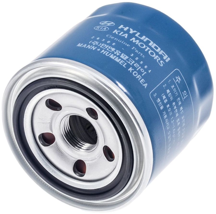 Характеристики Фильтр масляный HYUNDAI/KIA 26300-35504 (1519382 ...