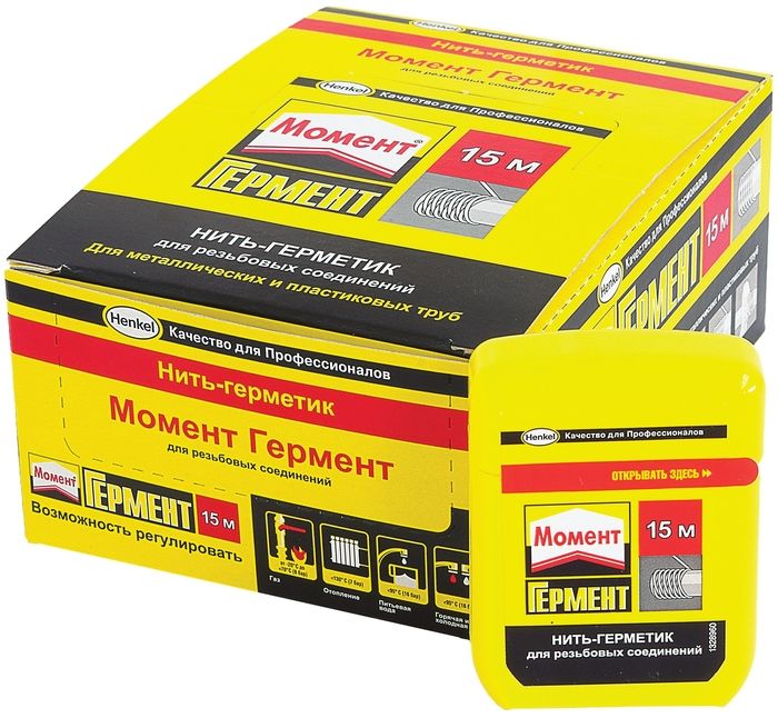 Нить-герметик Moment (1319575) бежевый - купить в Ситилинк | 1529232