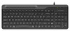 Клавиатура A4TECH Fstyler FK25, проводная, мембранная, черный/серый
