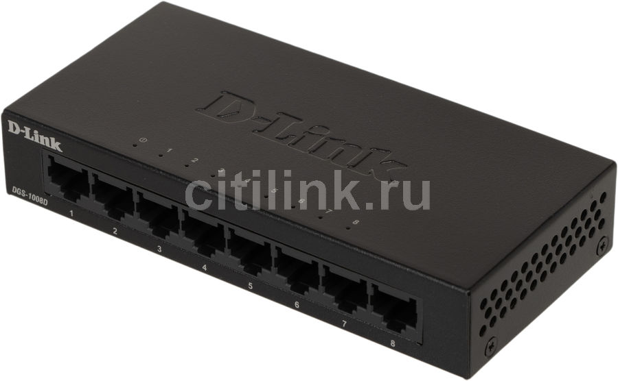 Коммутатор d link dgs 1008d настройка