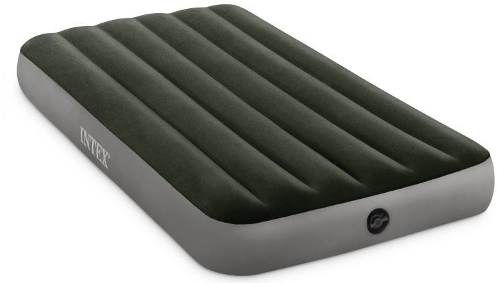 Матрас надувной intex classic downy airbed fiber 1910х990 мм высота 250мм