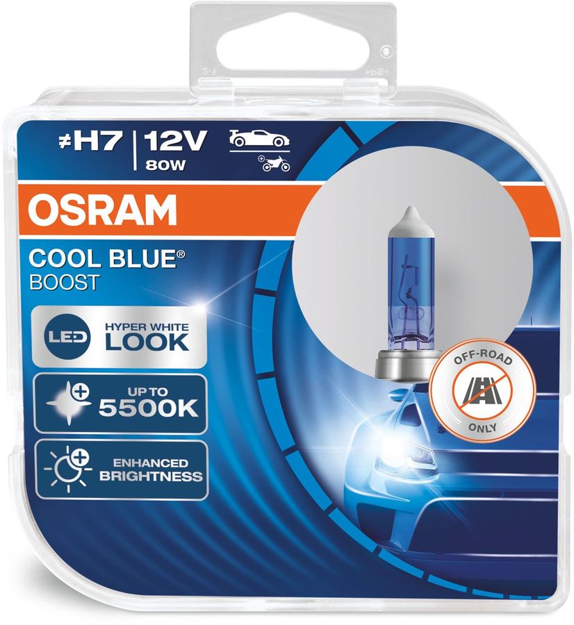 Лампа автомобильная галогенная osram