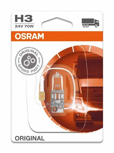 Лампа автомобильная галогенная osram