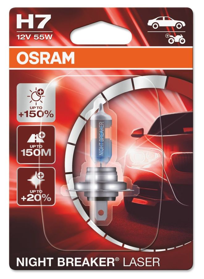 Лампа автомобильная галогенная osram