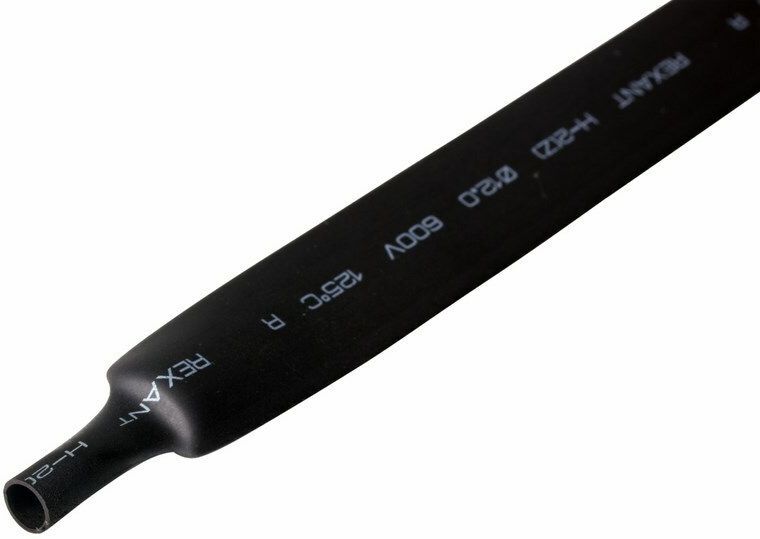 Характеристики Трубка термоусаживаемая REXANT длина 1000мм, ширина 12мм ...