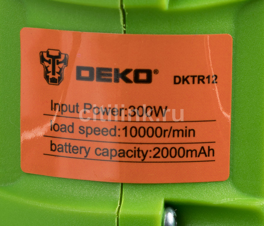 Deko dktr12 аккумулятор