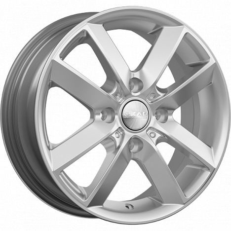 Диск автомобильный СКАД Самурай литой, 15", 4х 100, ET-48, d 54.1 ...