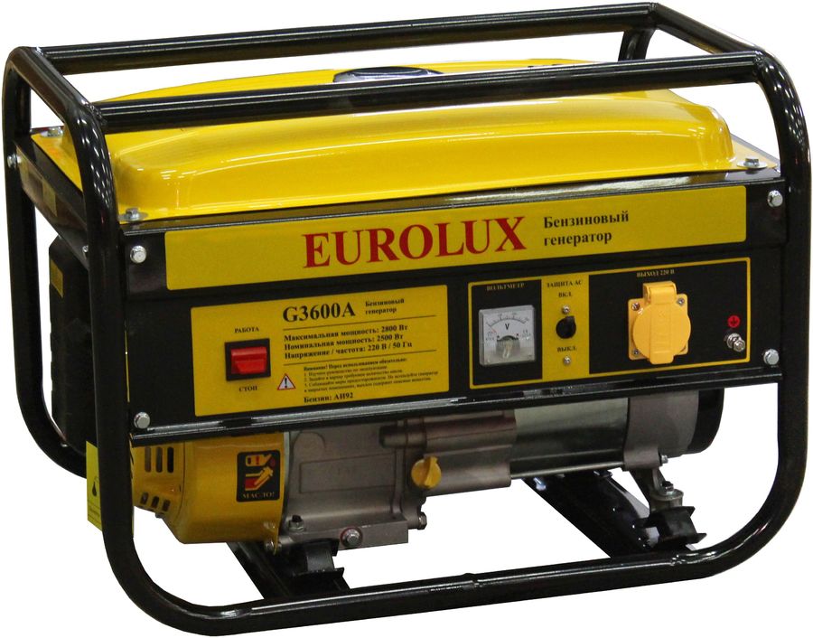 Генератор eurolux 4000a