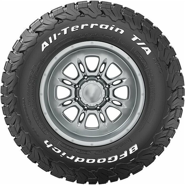Летние шины BFGOODRICH All-Terrain T/A Ko2, 265/70/R17, 121/118S,  нешипованная - купить в Ситилинк | 1573147