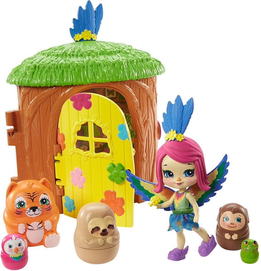 Игровой набор ENCHANTIMALS Домик-сюрприз Пикки Какаду - купить в ...