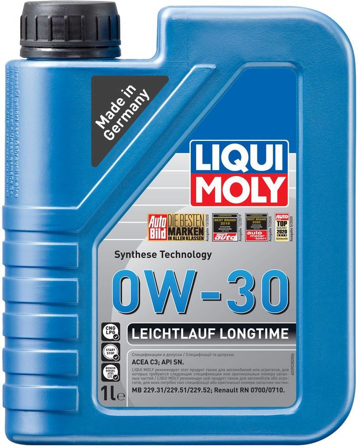 Моторное масло liqui moly