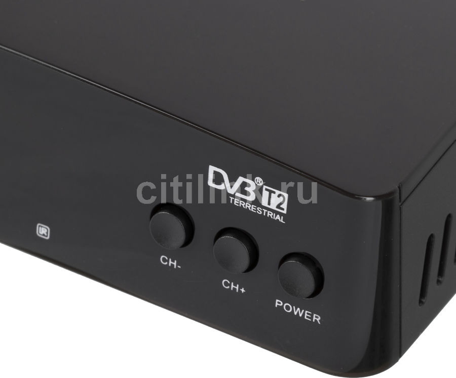 Ресивер DVB-T2 Harper HDT2-1511, черный - купить в Ситилинк | 1584089