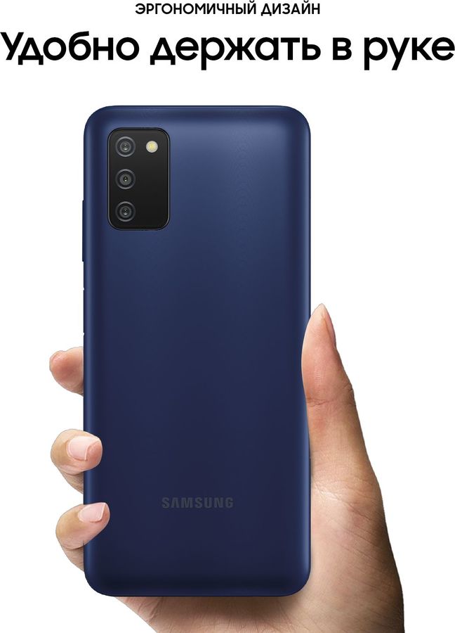 Характеристики Смартфон Samsung Galaxy A03s 3/32Gb, SM-A037F, синий ...