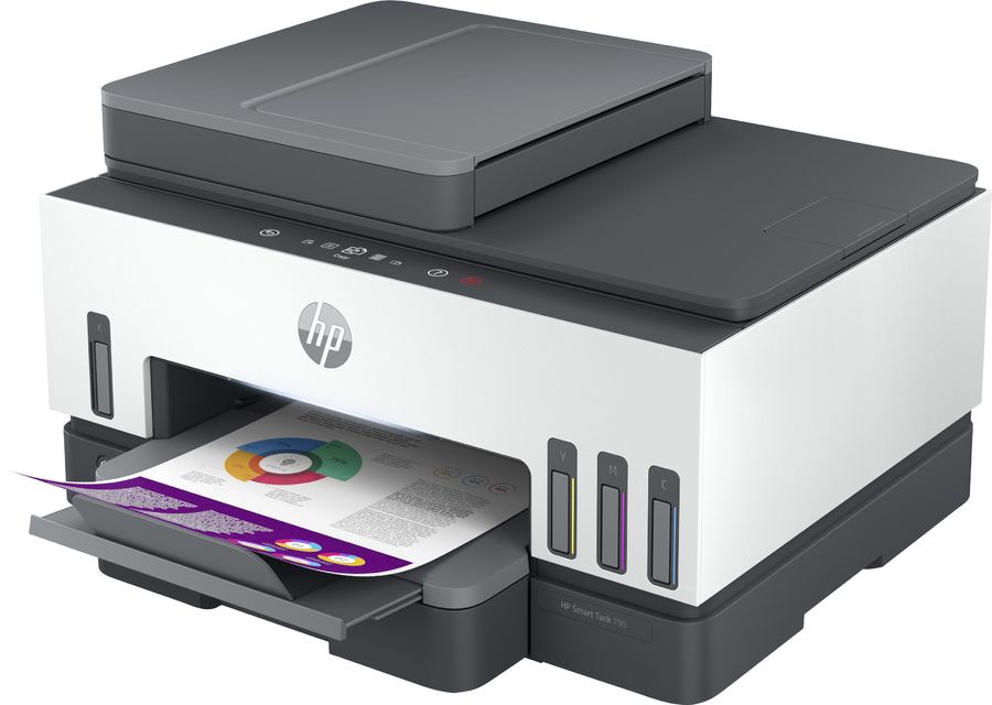 МФУ струйный HP Smart Tank 790, серый 