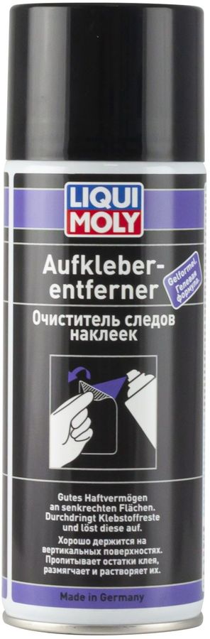 Характеристики Очиститель Liqui Moly Aufkleberentferner 0.4л (2349 ...