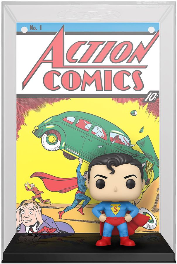 superman funko pop comic