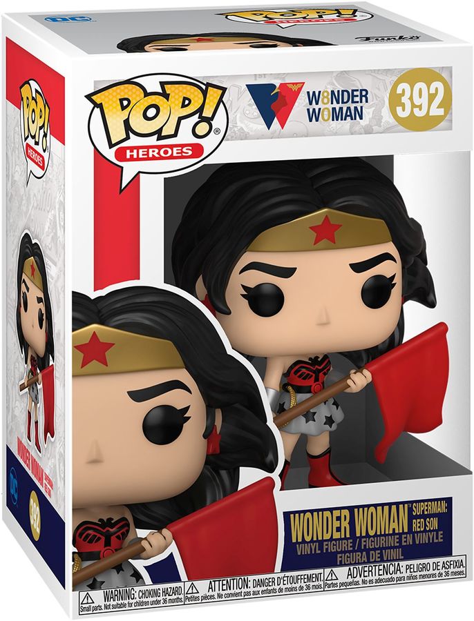 red son wonder woman funko pop