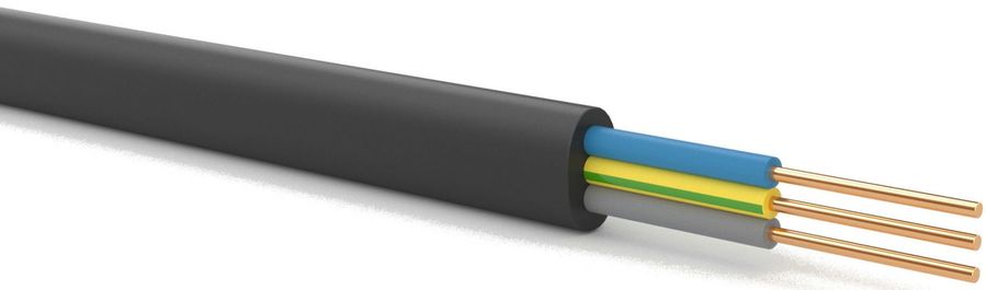 Характеристики Кабель силовой ПАРТНЕР-ЭЛЕКТРО ВВГ-Пнг(А)-LS, 3х2.5мм2 ...