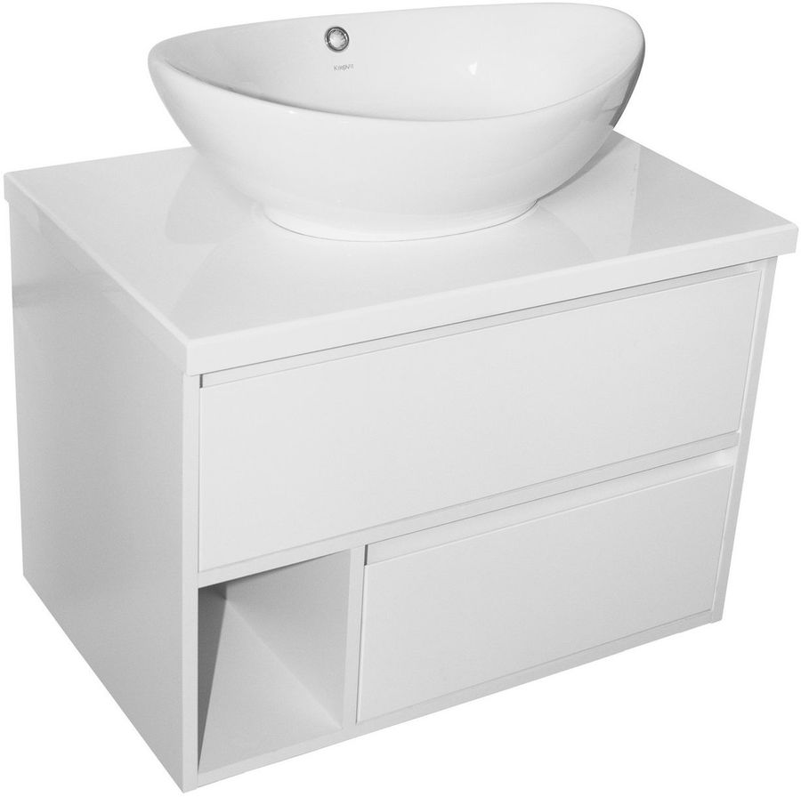 Тумба с раковиной в комплекте MIXLINE Аврора 70, универсальный ...
