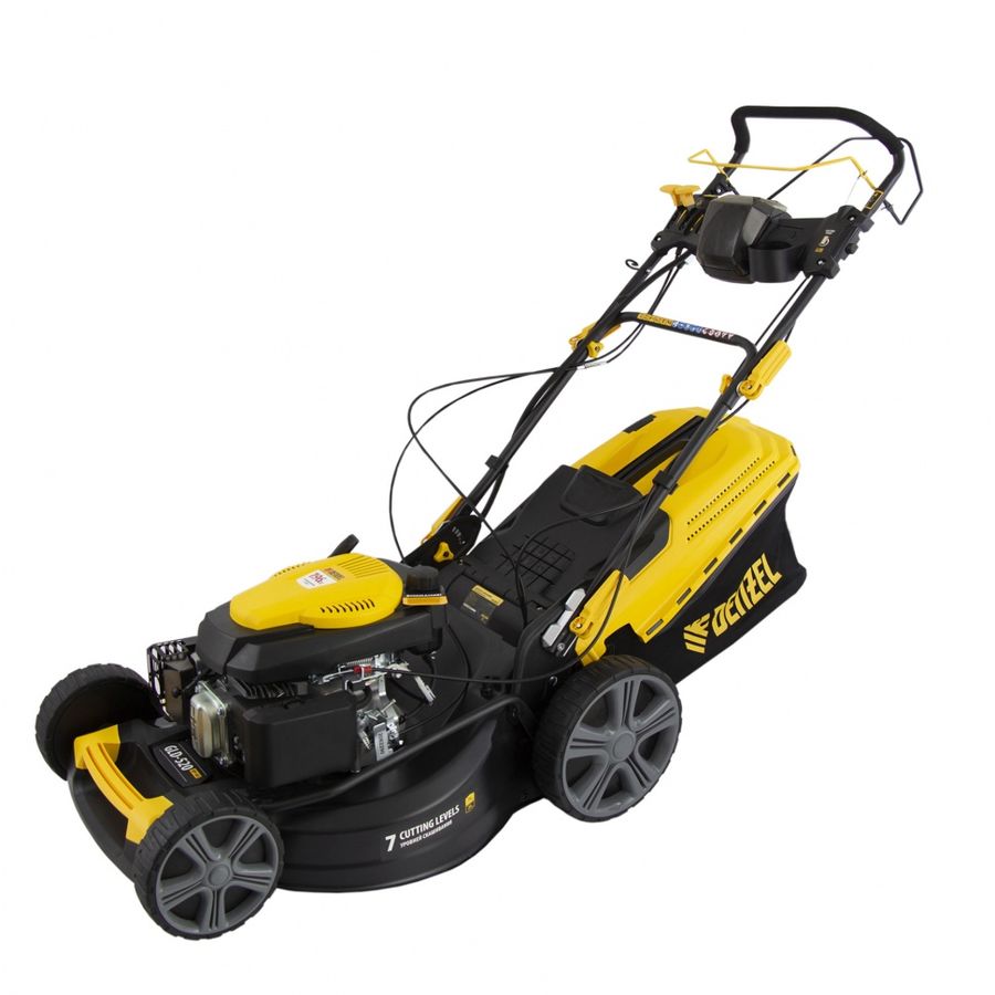 Характеристики Газонокосилка бензиновая DENZEL GLD-520SP-VE, 52см ...