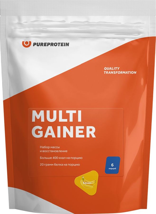 Гейнер PURE PROTEIN Multicomponent, 1, порошок , 3кг, банан - купить в ...
