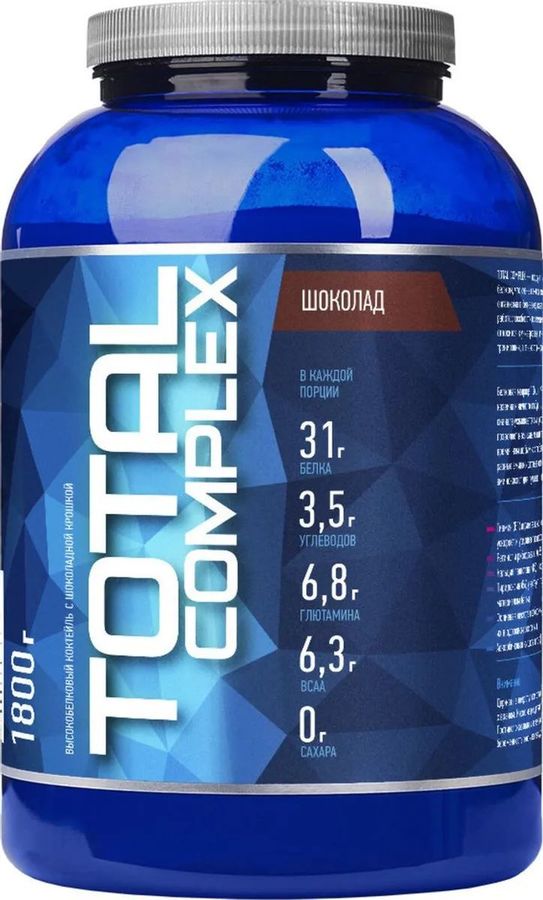 Характеристики Протеин RLINE Total Complex, порошок , 1.8кг, шоколад ...