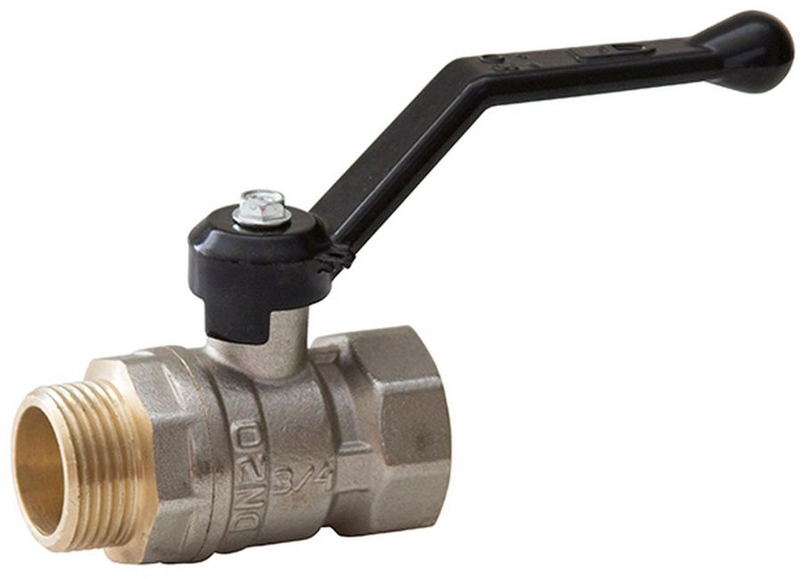 Характеристики Кран шаровый LD 537127, проходной запорный, 1 ...