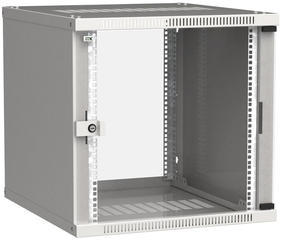 Lwe3 12u67 gf itk шкаф linea we 12u 600x650мм дверь стекло серый