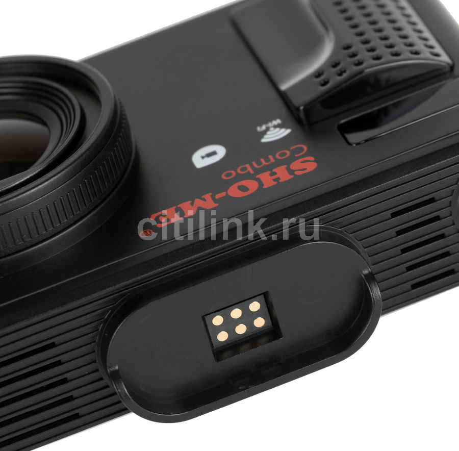 Видеорегистратор с радар-детектором Sho-Me Combo Note WiFi DUO, GPS ...