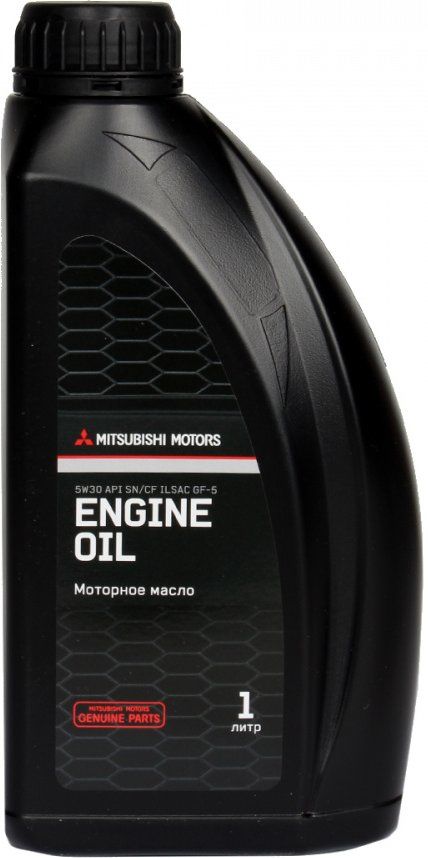 Моторное масло Mitsubishi Genuine Oil, 5W-30, 1л, синтетическое ...