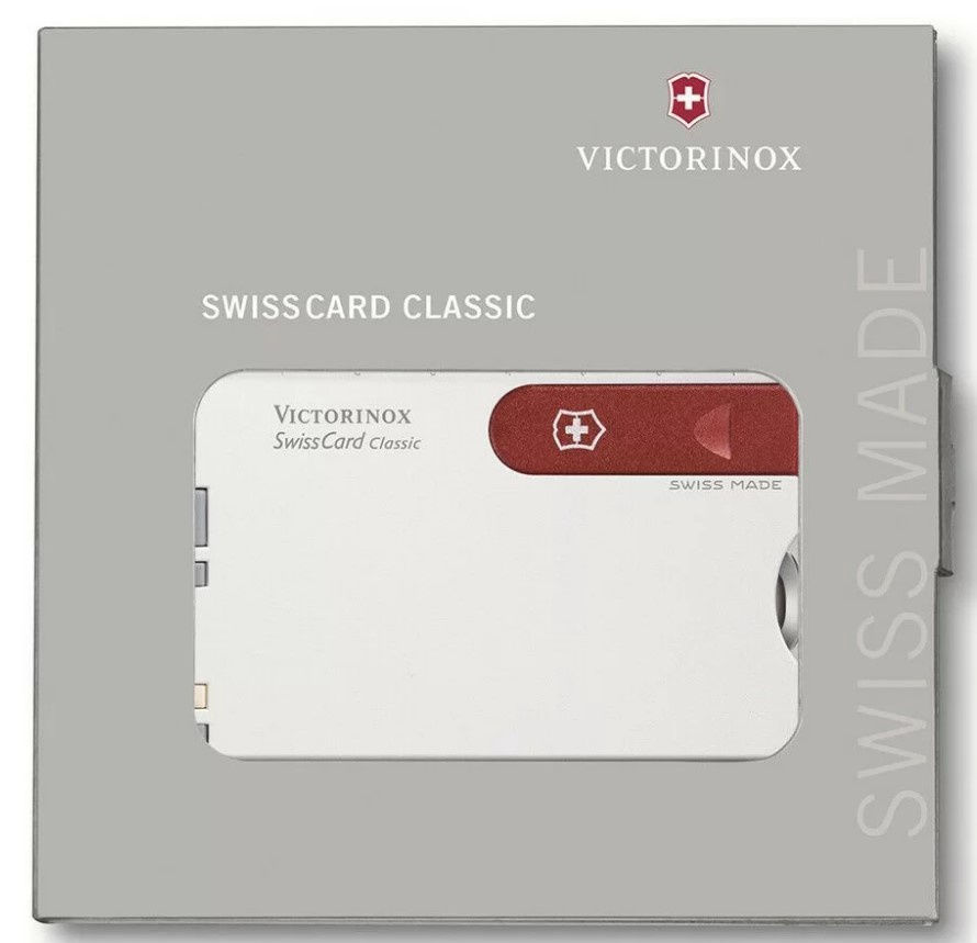 Швейцарская карта victorinox swisscard classic