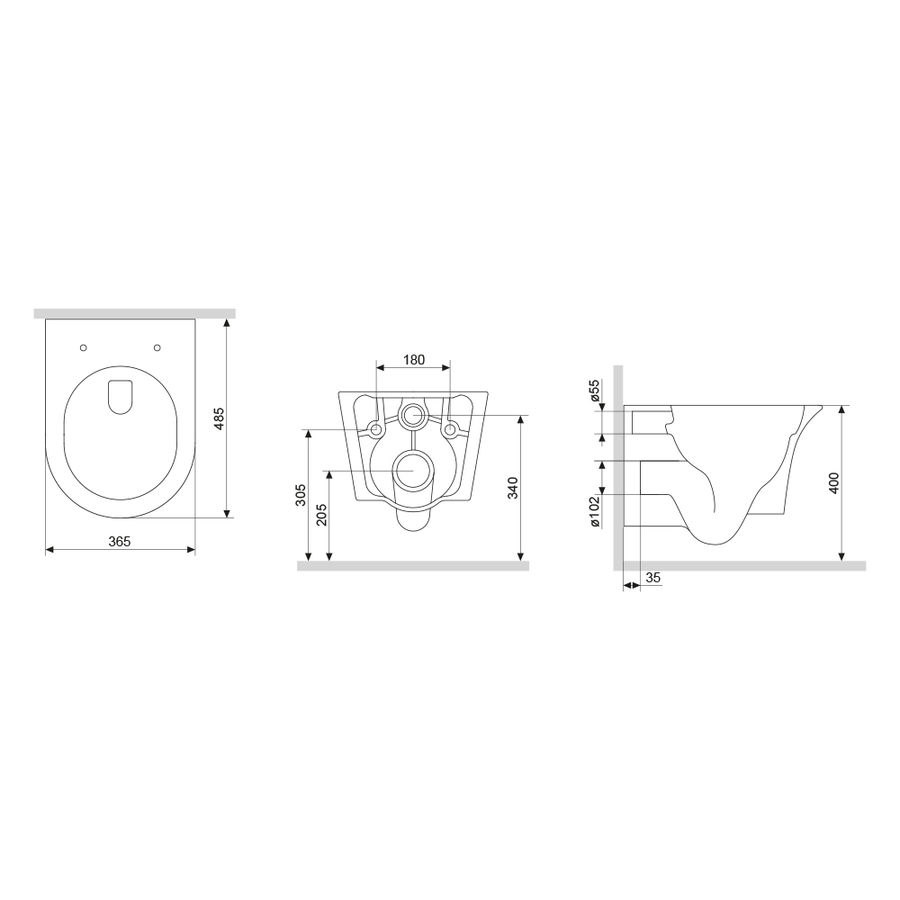 Купить Электрические водонагреватели для унитаз Damixa Skyline ...