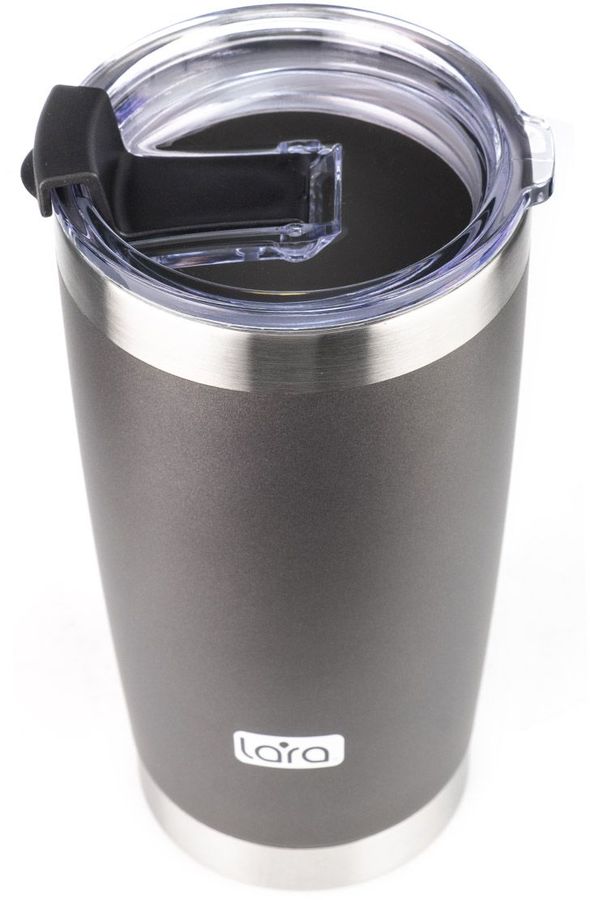 Характеристики Термокружка LARA LR04-25, 0.56л, серый [lr04-25 gray ...