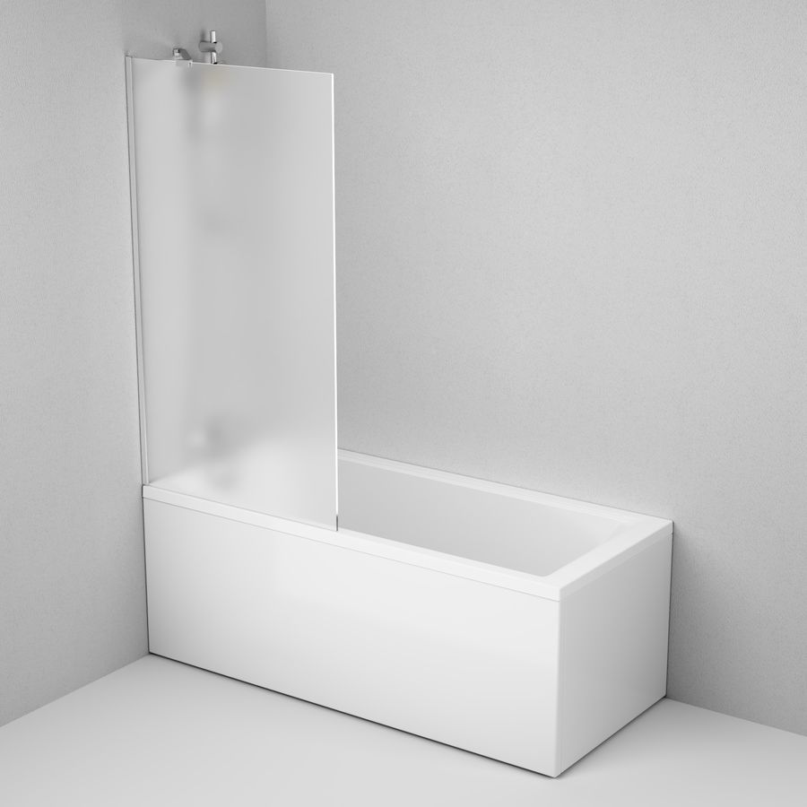 Характеристики Шторка на ванну AM.PM Gem W90BS-080-140CM (1632069 ...