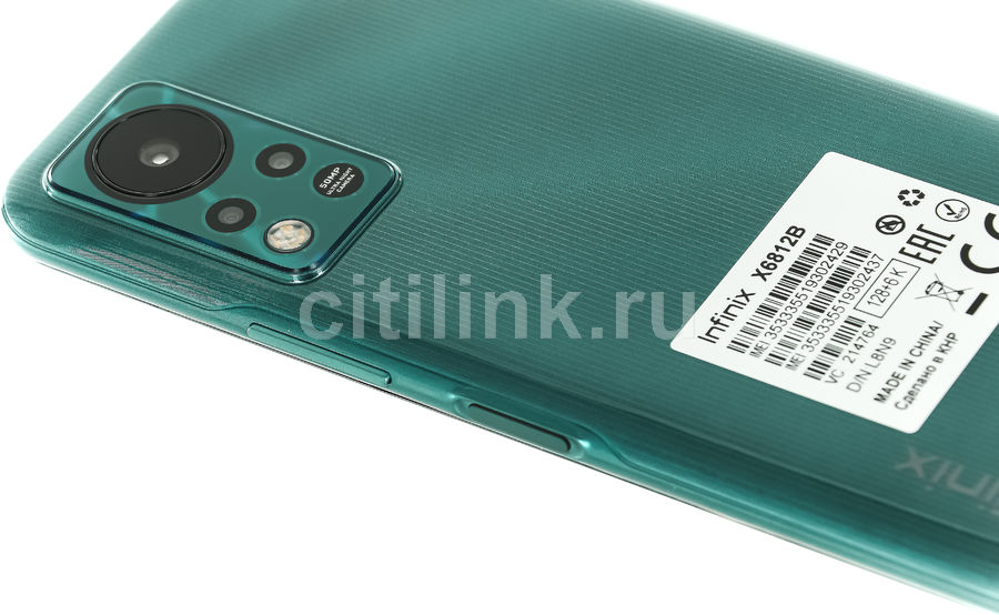 Характеристики Смартфон INFINIX Hot 11S NFC 128Gb, X6812B, зеленый ...