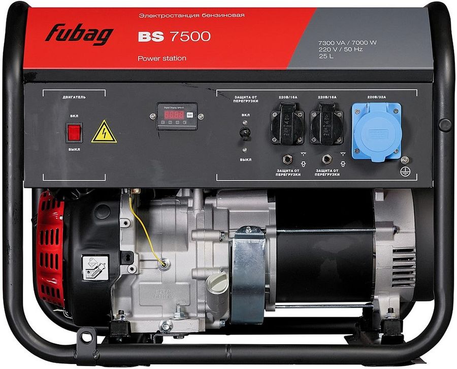 Генератор fubag bs 7500