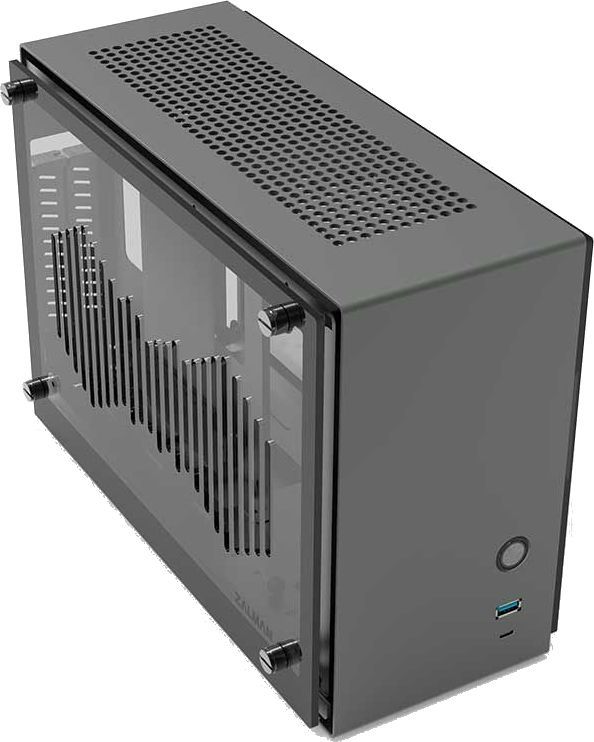 Корпус miniITX Zalman M2 Mini Gray, Mini-Tower, без БП, серый – купить ...
