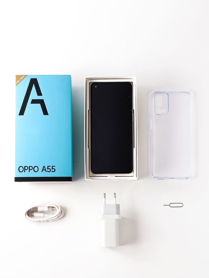 Характеристики Смартфон OPPO A55 4/64Gb, CPH2325, черный (1660598 ...