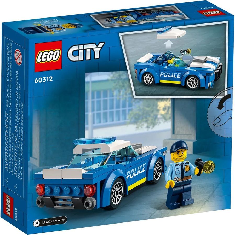 Lego city полицейская машина