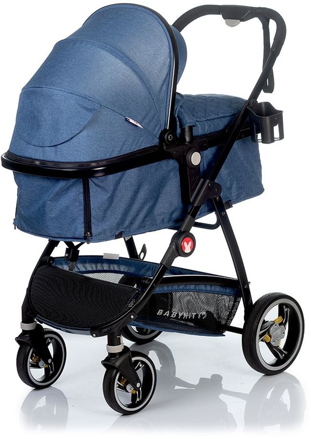 Коляска 2 в 1 BABYHIT Winger, Blue - купить в Ситилинк | 1687651
