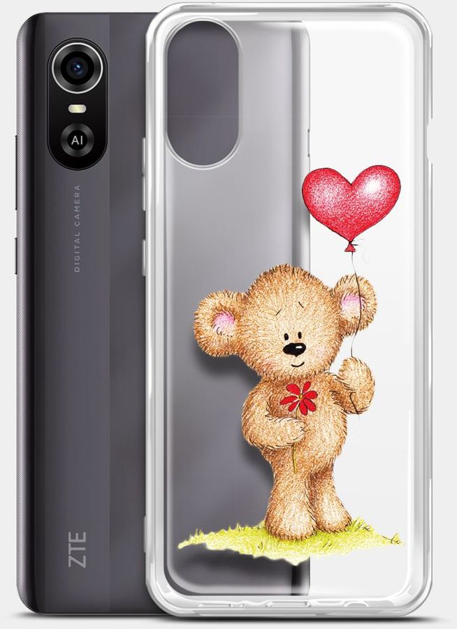 Характеристики Чехол (клип-кейс) BORASCO ArtWorks, для ZTE Blade A31 ...