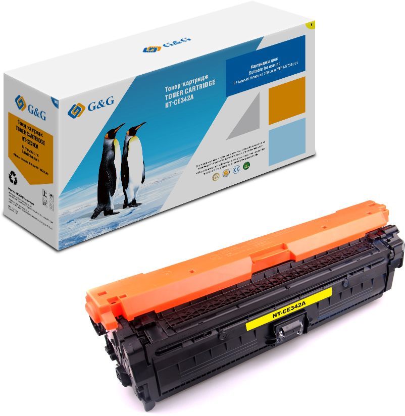 Характеристики Картридж G&G NT-CE342A, желтый / NT-CE342A (1697241 ...